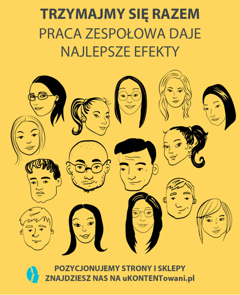 Praca zespołowa - razem możemy więcej! 