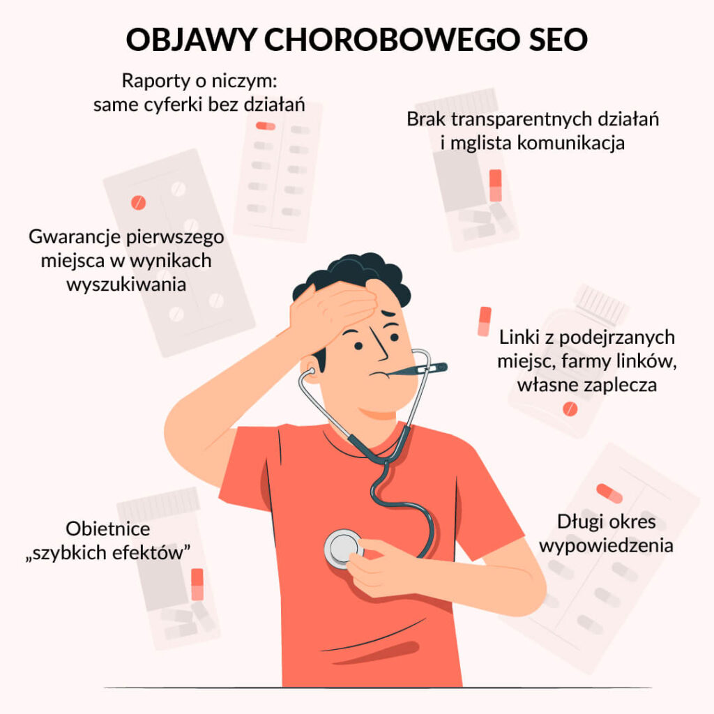 objawy patologicznego seo