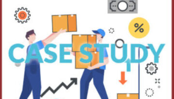 Case study współpracy UKONTENTOWANI z Salesupply – grafika przedstawiająca logistykę fulfillment, obsługę zamówień e-commerce oraz optymalizację kosztów sprzedaży zagranicznej